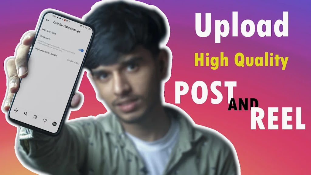 Instagram High Quality Post And Reel Upload कैसे करे?
